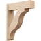 Ekena Millwork 7 1/2-in W x 26-in D x 32-in H Funston Block Rough Cedar Woodgrain TimberThane Outlooker, Primed Tan OUTUR075X26X32FST44RCPR - alternate 1